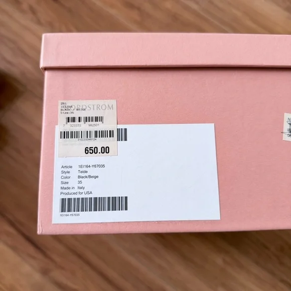 Acne Studios Telde hiker boots in black size 35 - Picture 4 of 4